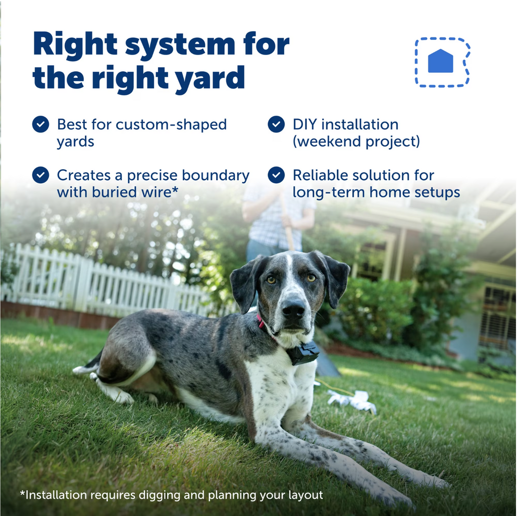 PetSafe Stubborn Dog In-Ground Fence for Hard-To-Train Pets, Waterproof, Tone & Static
